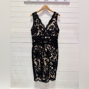 Ronni Nicole Black Lace Dress